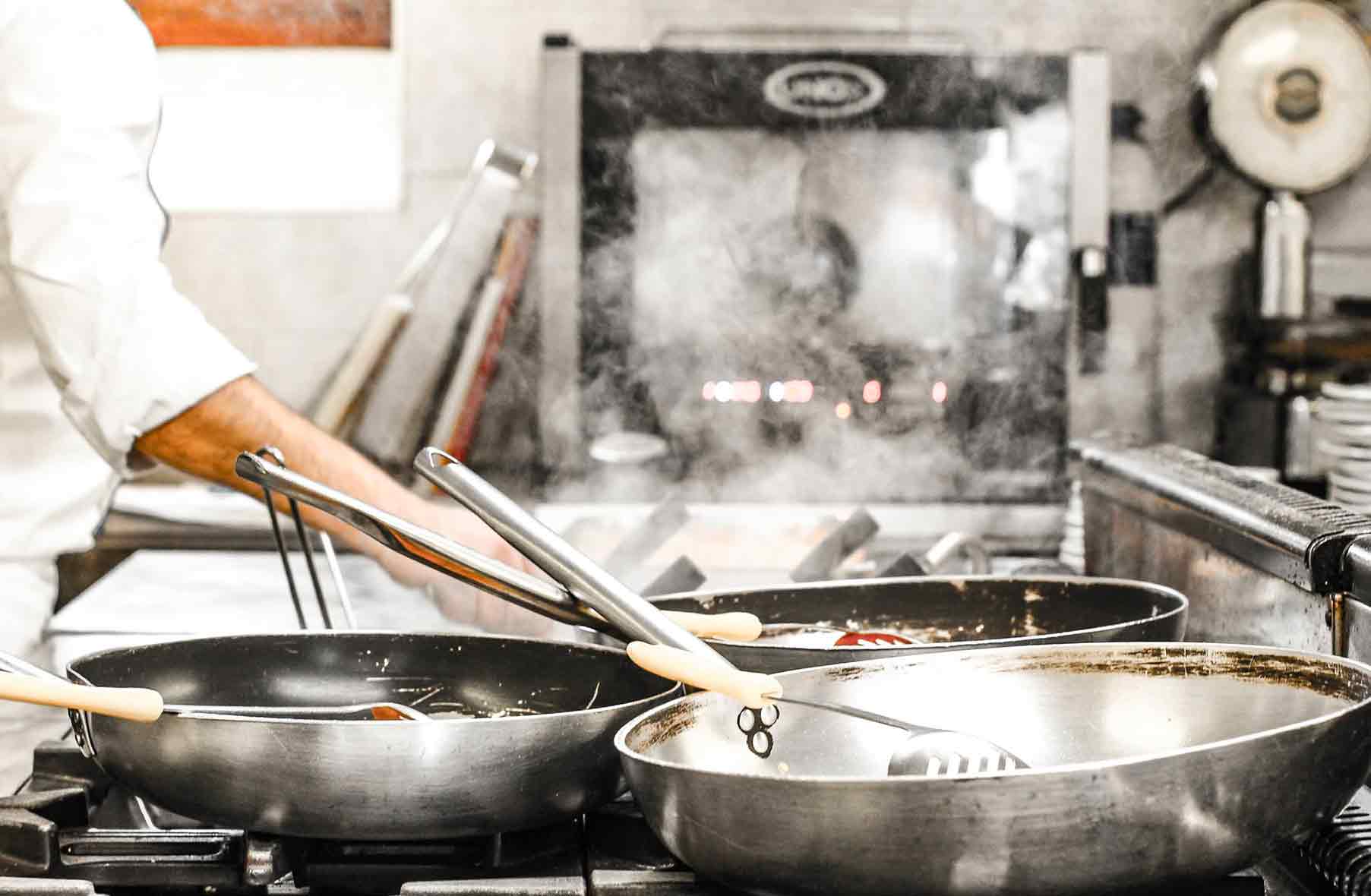 La cucina dell'Hosteria La Palazzina - Ristorante a Castenedolo - Brescia